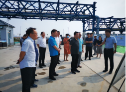 滄州市委常委、常務副市長和春軍一行 赴我公司調研生產建設情況 滄州市委常委、常務副市長和春軍一行 赴我公司調研生產建設情況